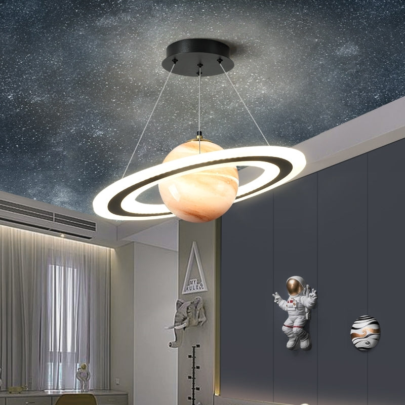 Candeeiro suspenso Orion Orbit — efeito de luz galáctica regulável | Desfino