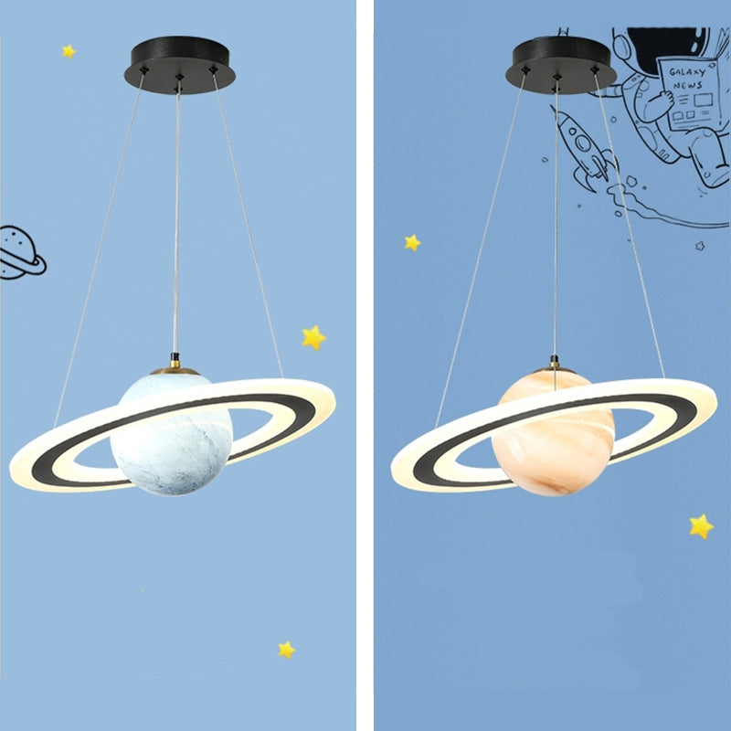 Candeeiro suspenso Orion Orbit — efeito de luz galáctica regulável | Desfino