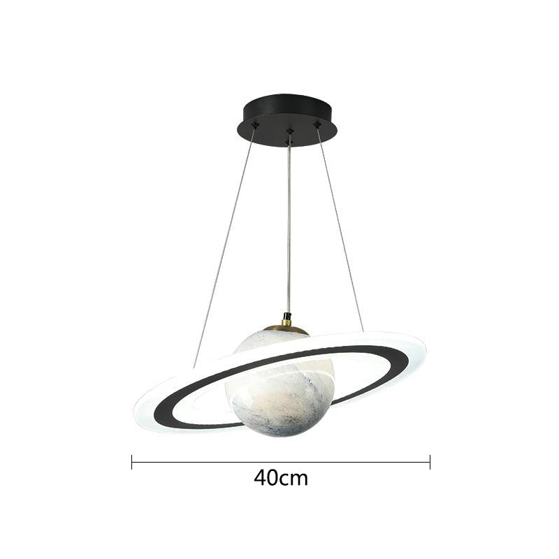 Candeeiro suspenso Orion Orbit — efeito de luz galáctica regulável | Desfino