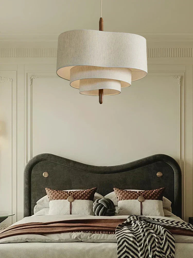 Asterra Fabric Chandelier — Cozy, Elegant Decorative Lighting - Desfino