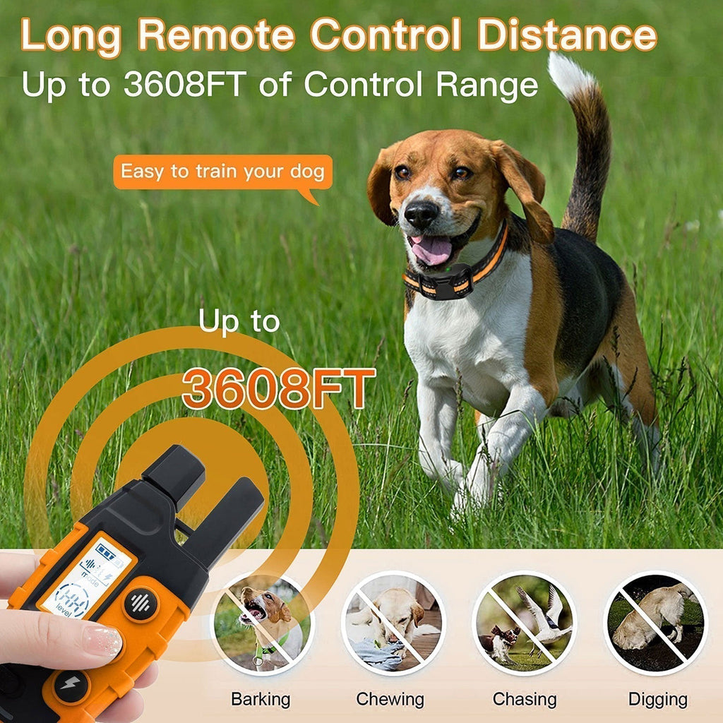 HydraPaw Pro Waterproof Remote Dog Training Collar