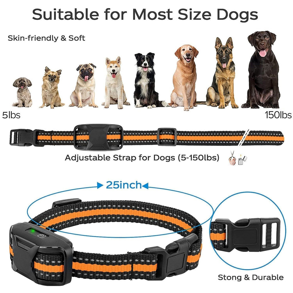 HydraPaw Pro Waterproof Dog Training Collar — Beep, Vibration & Shock - Desfino