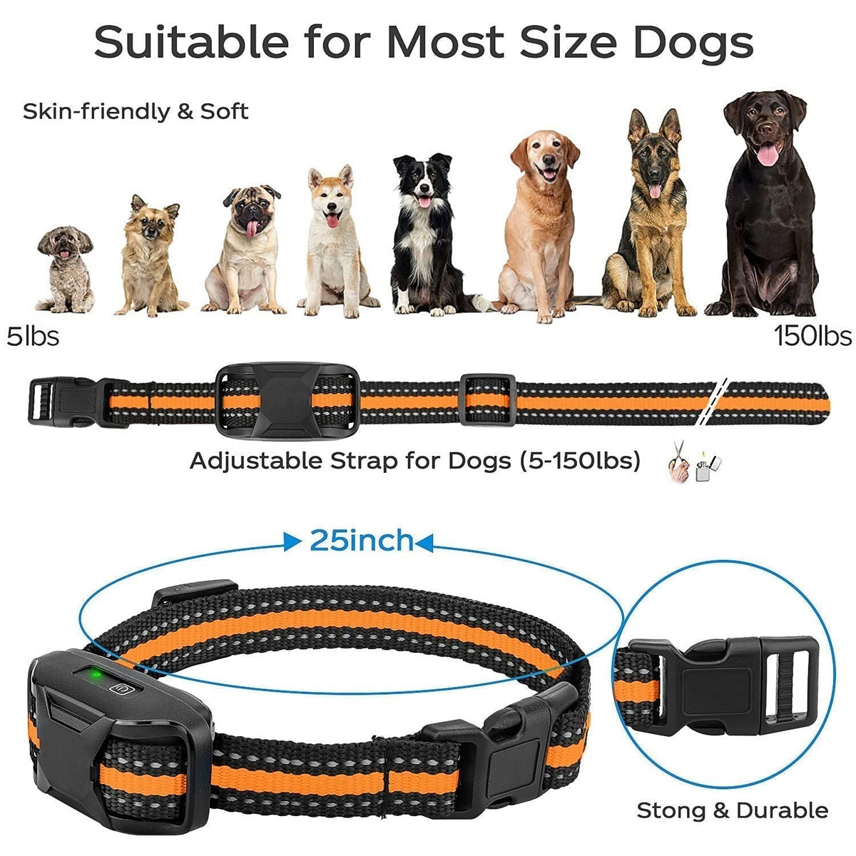 HydraPaw Pro Waterproof Remote Dog Training Collar