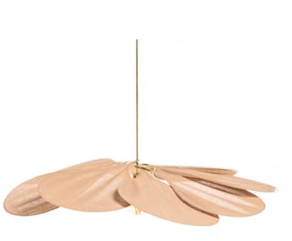 Lámpara colgante de pétalos superpuestos Petalume — Iluminación cálida y difusa - Desfino