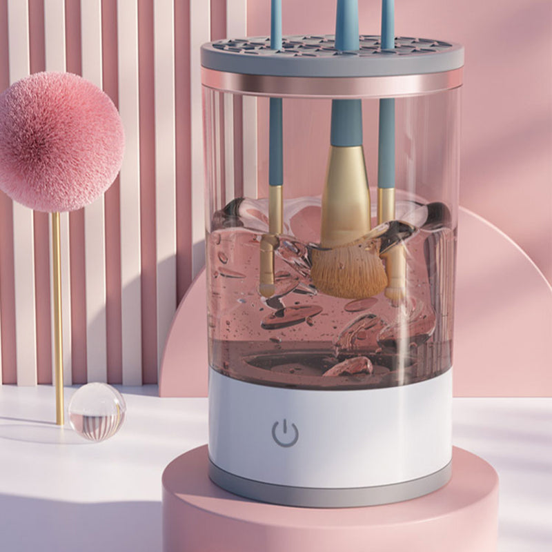 AstraLux Pro — Trio-Action Electric Makeup Brush Cleaner | Desfino