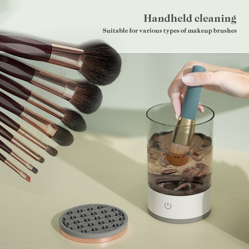 AstraLux Pro — Trio-Action Electric Makeup Brush Cleaner | Desfino