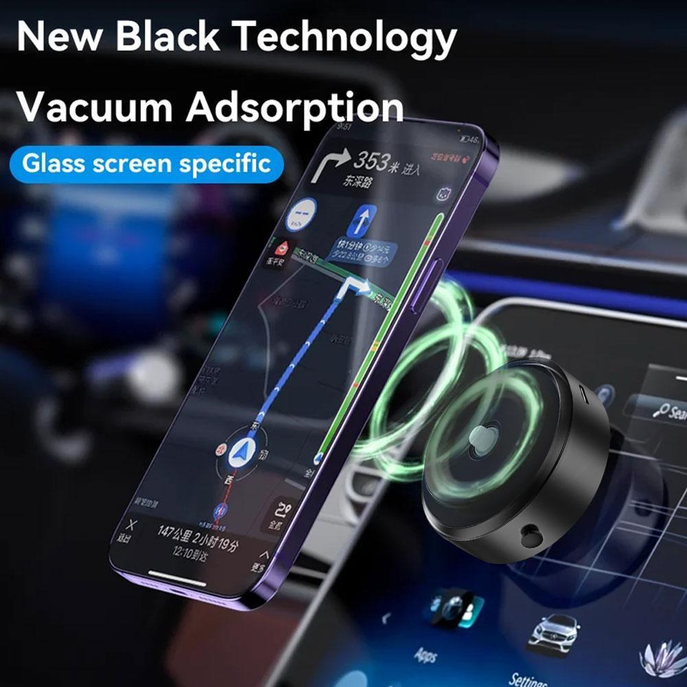 マグネット式車載スマホマウント - 安全なハンズフリー吸盤ホルダー - Desfino