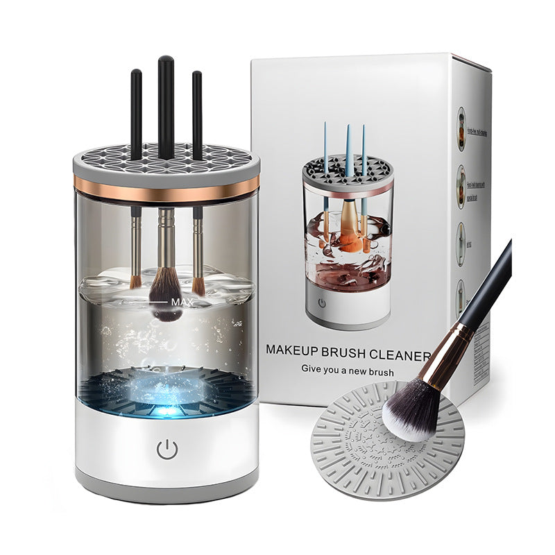 AstraLux Pro — Trio-Action Electric Makeup Brush Cleaner | Desfino