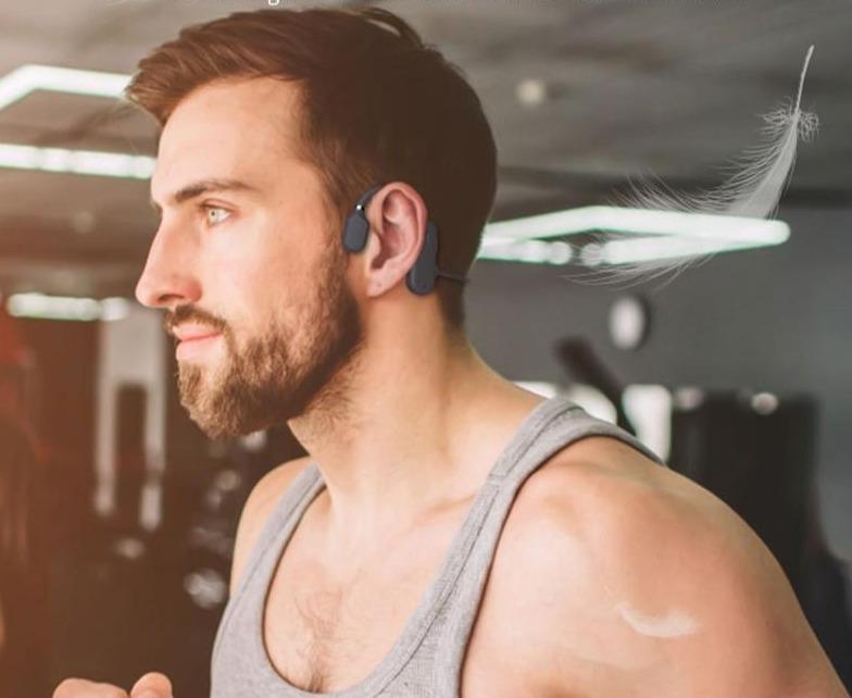 Αδιάβροχα ακουστικά οστικής αγωγιμότητας Bluetooth Auralyn — Σχεδιασμός με ανοιχτά αυτιά - Desfino