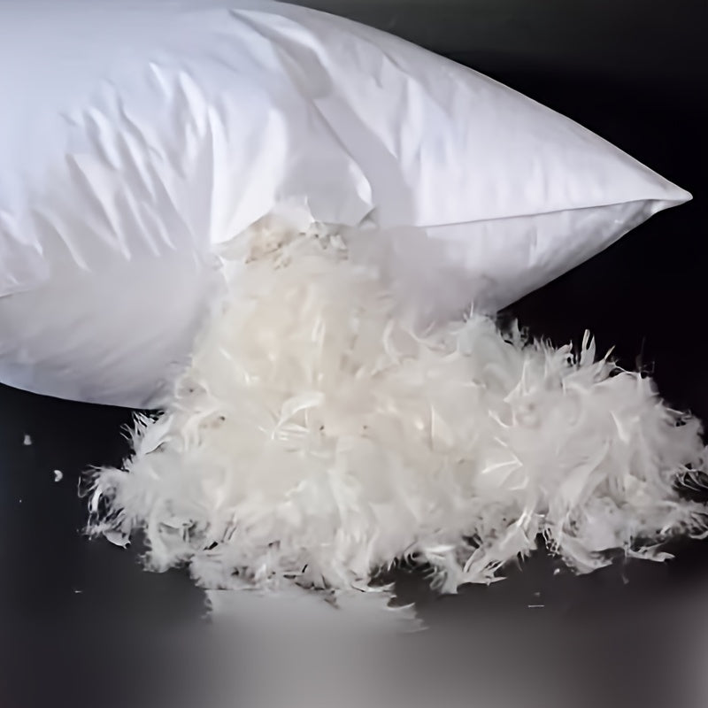 Pernă din puf de gâscă LumaCloud — umplutură 95%, husă din bumbac 100%, volum moale - Desfino