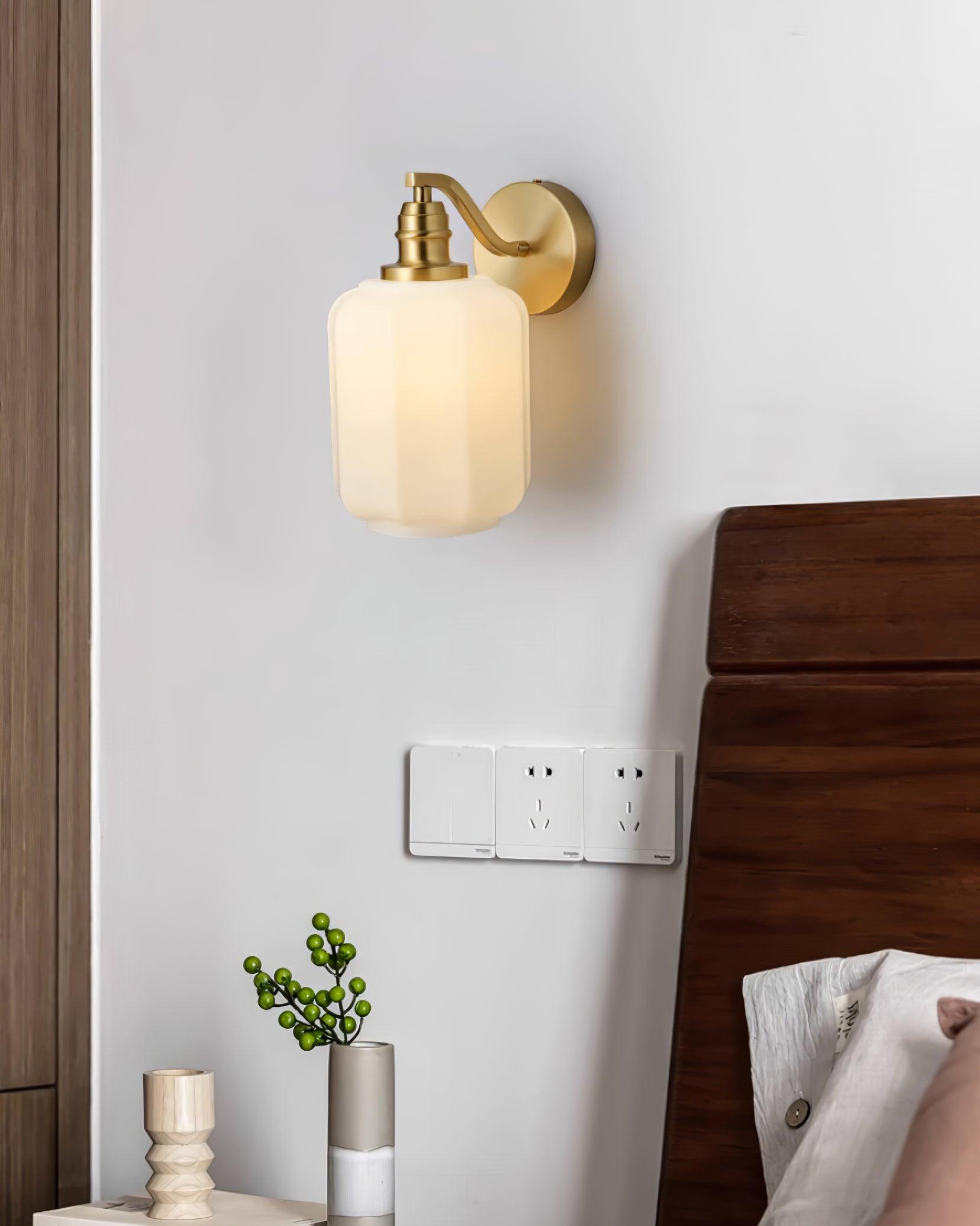 Henry Wall Lamp — 15x25cm Damp Rated Compact Light