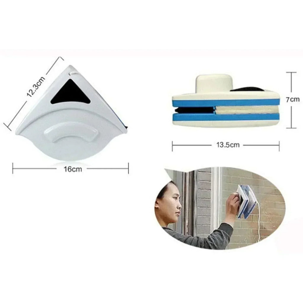ClearMag Dual-Sided Magnetic Window Cleaner Kit — 3–8mm Single-Pass Fit