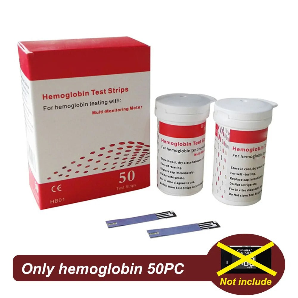 Συσκευή παρακολούθησης υγείας HemaTrack 4 σε 1 για χοληστερόλη, γλυκόζη, ουρικό οξύ και Hb - Desfino