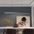 NovaLux Modern Hanging Chandelier — Metal and Acrylic - Desfino