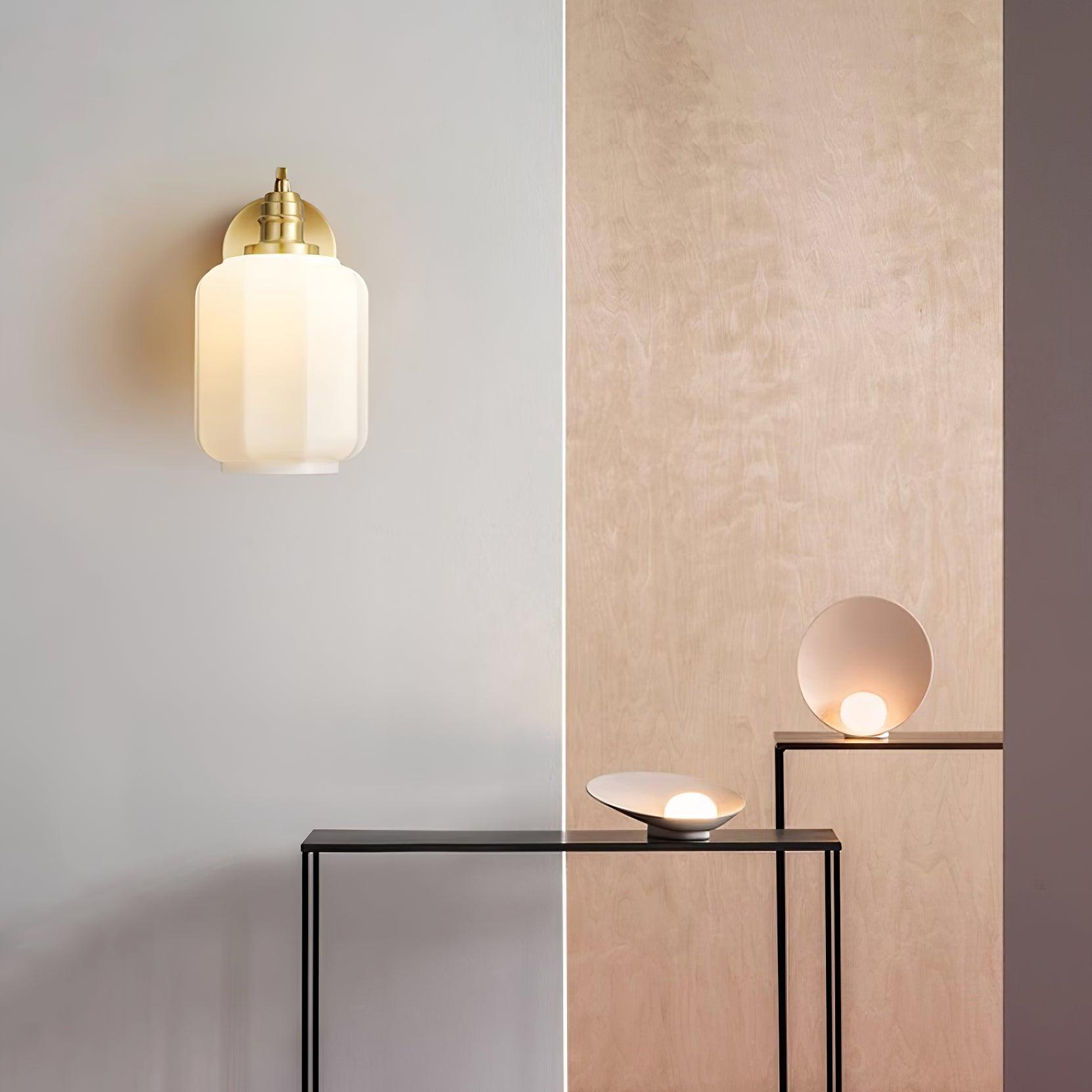 Henry Wall Lamp — 15x25cm Damp Rated Compact Light