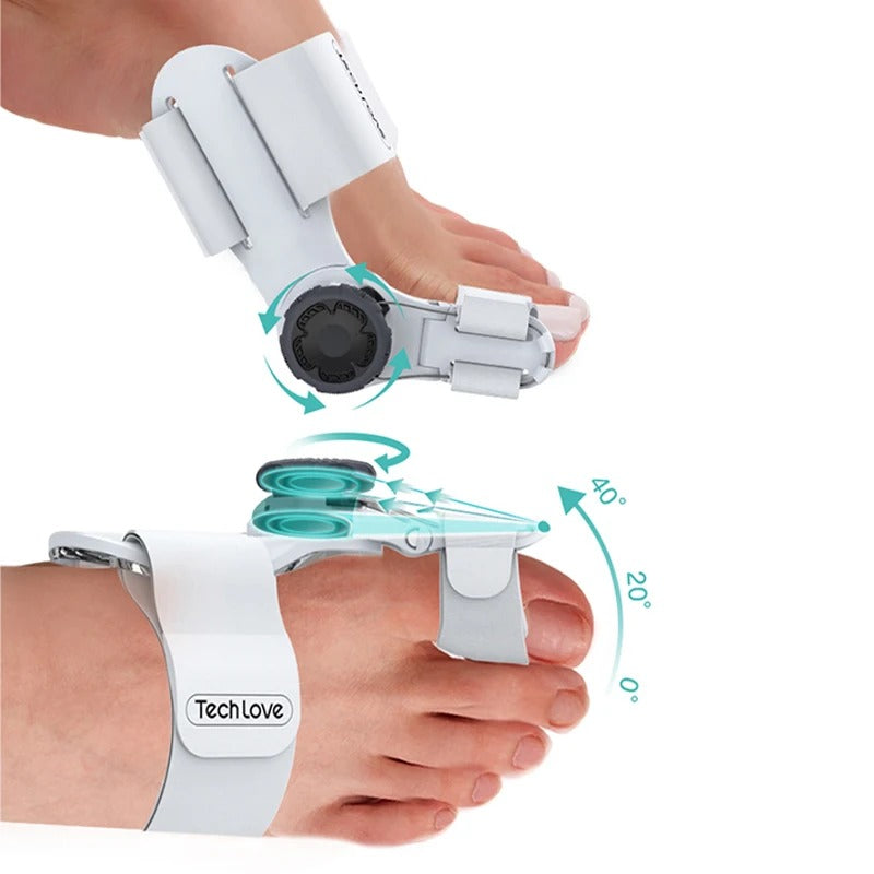 OrthoEase Adjustable Bunion Splint — Toe Corrector, Pain-Free - Desfino