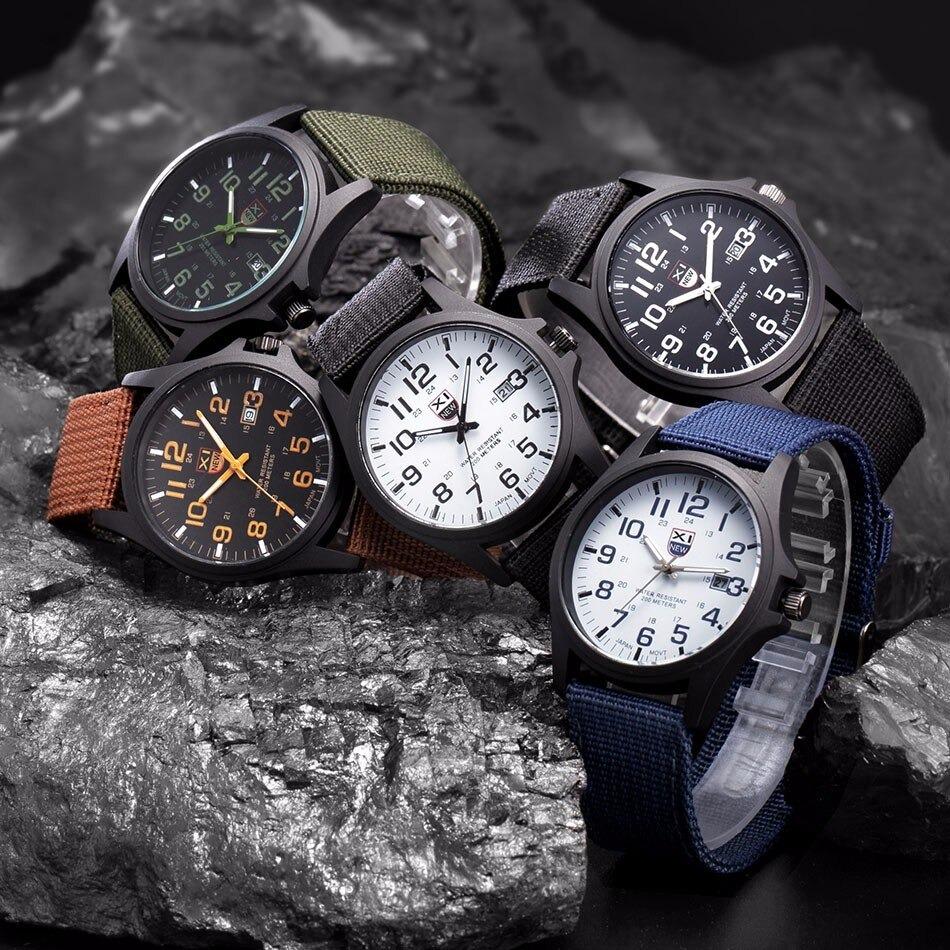 AstraGuard taktische wasserdichte Armbanduhr – Leuchtzifferblatt, klare Ablesbarkeit