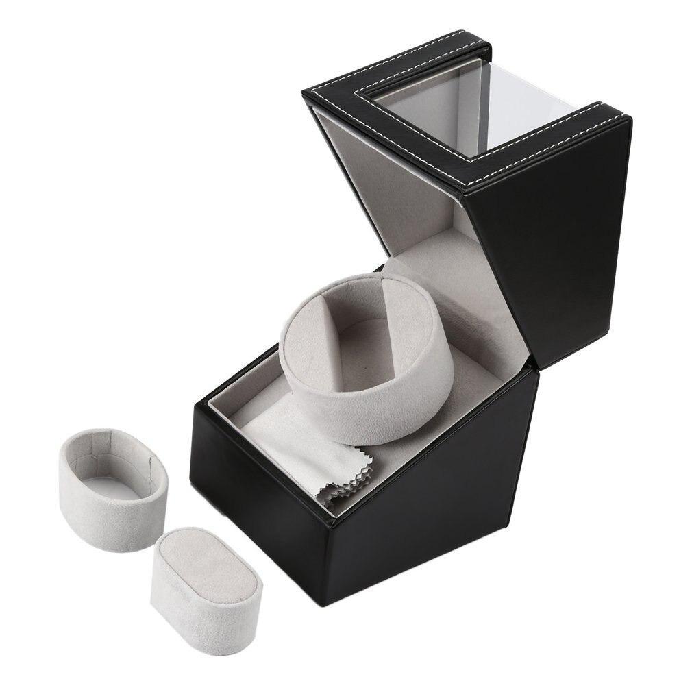 Caja individual para dar cuerda a relojes automáticos Averon - Estuche compacto de PU - Desfino