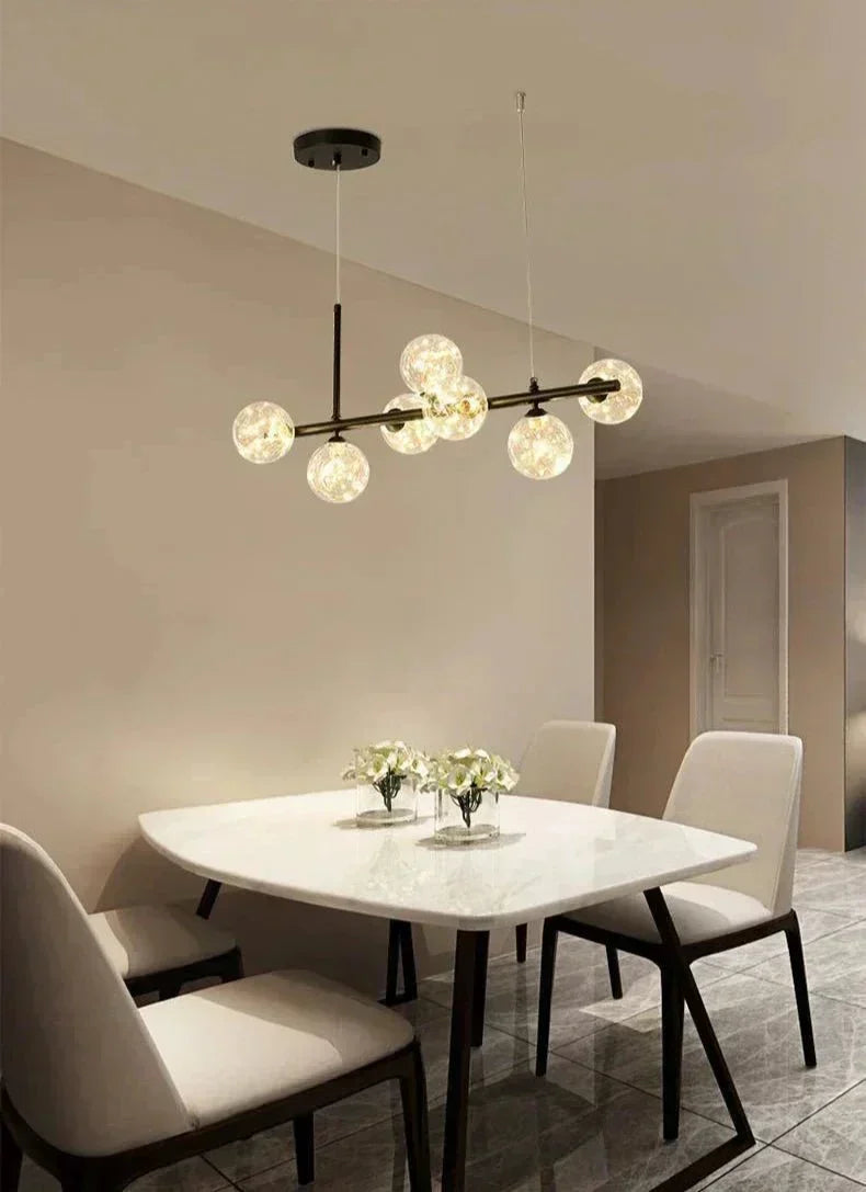 7–11 lumini LED G9 — colecția de candelabre Marisol - Desfino
