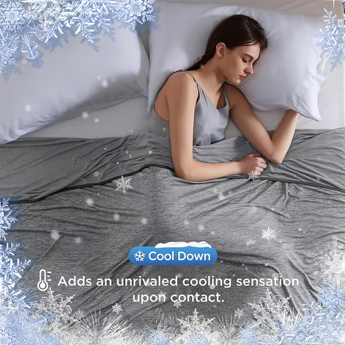 AerisCool Lightweight Summer Blanket — Dual-Sided Cooling - Desfino