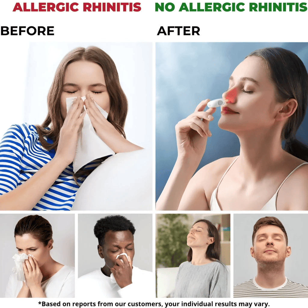 650nm Red Light Nasal Therapy Device for Sinus Congestion - Desfino