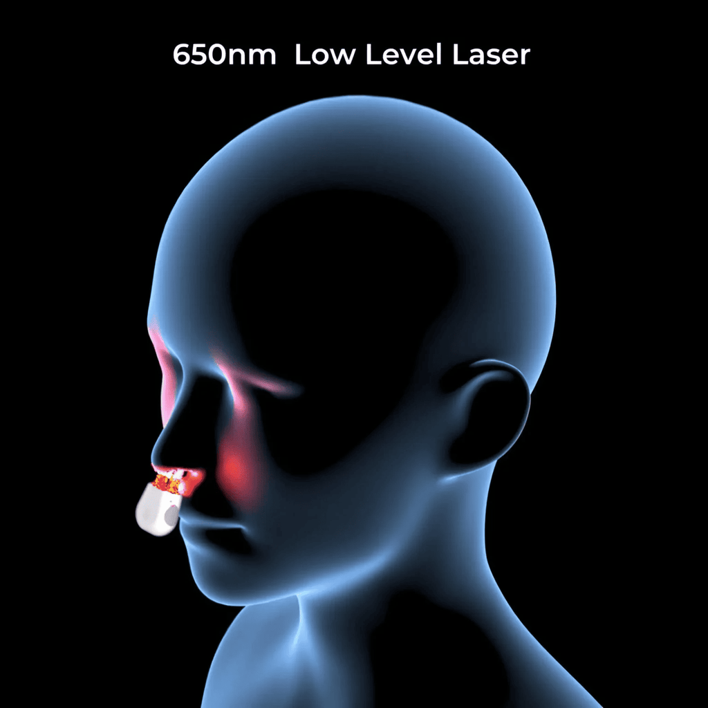 650nm Red Light Nasal Therapy Device for Sinus Congestion - Desfino