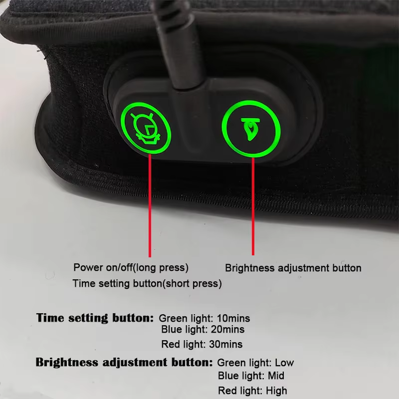 LumaStride Red Light Therapy Slippers — Foot Pain Relief | Desfino