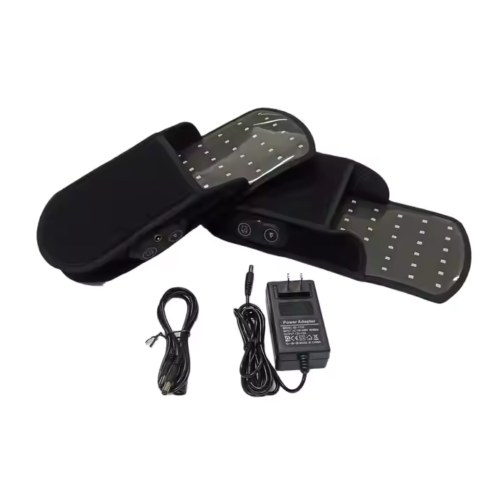 SolaraStep Infrared Therapy Slippers — 90 Near-IR & 180 Red Lights - Desfino