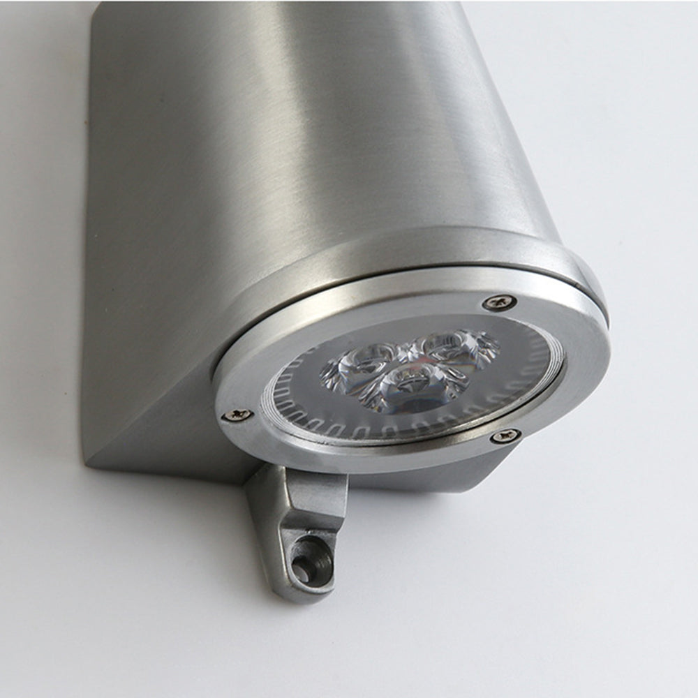 Industrial Metal Bell Wall Light – IP65 Waterproof, 3W Integrated LED, Black, 8.5x7.5x13 cm