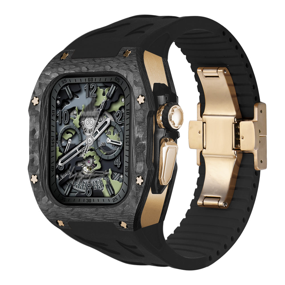 Kit de carcasa de fibra de carbono de conversión para Apple Watch Ultra Novex - Desfino