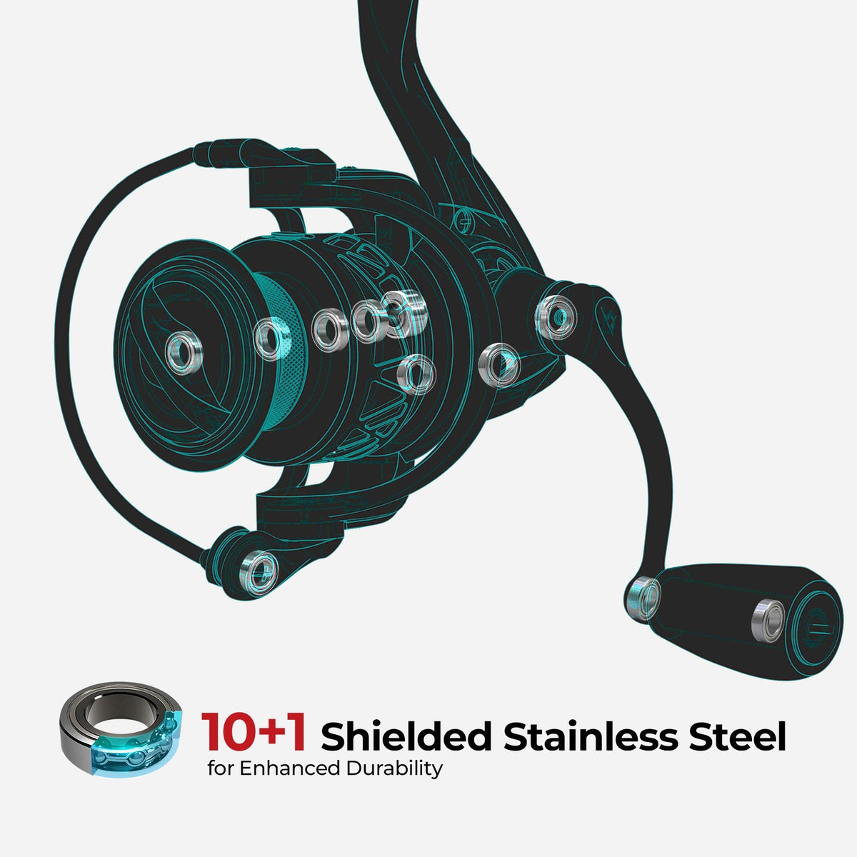 Piscifun Carbon X Spinning Reel — Lightweight 5.1-Ounce Design - Desfino