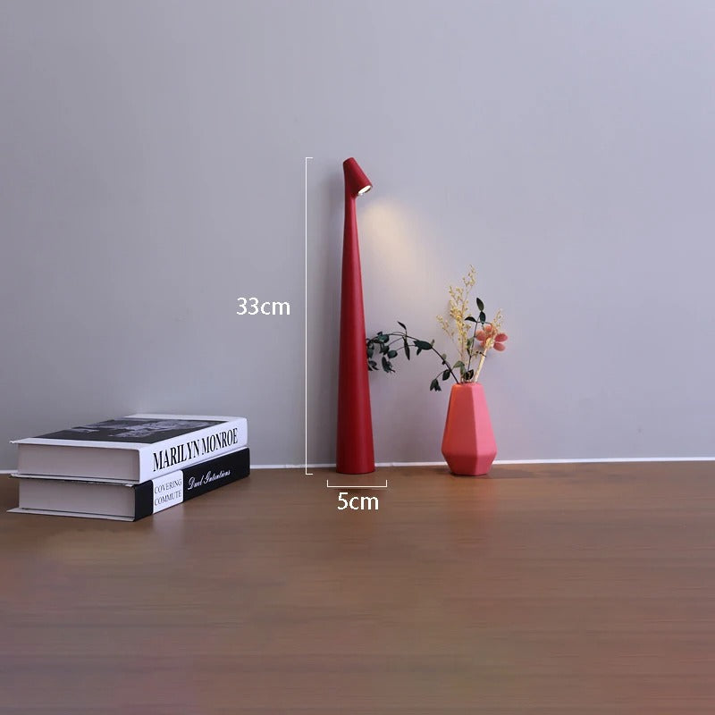 Lampada da tavolo LED ricaricabile Nordic — Luce d'accento senza fili - Desfino