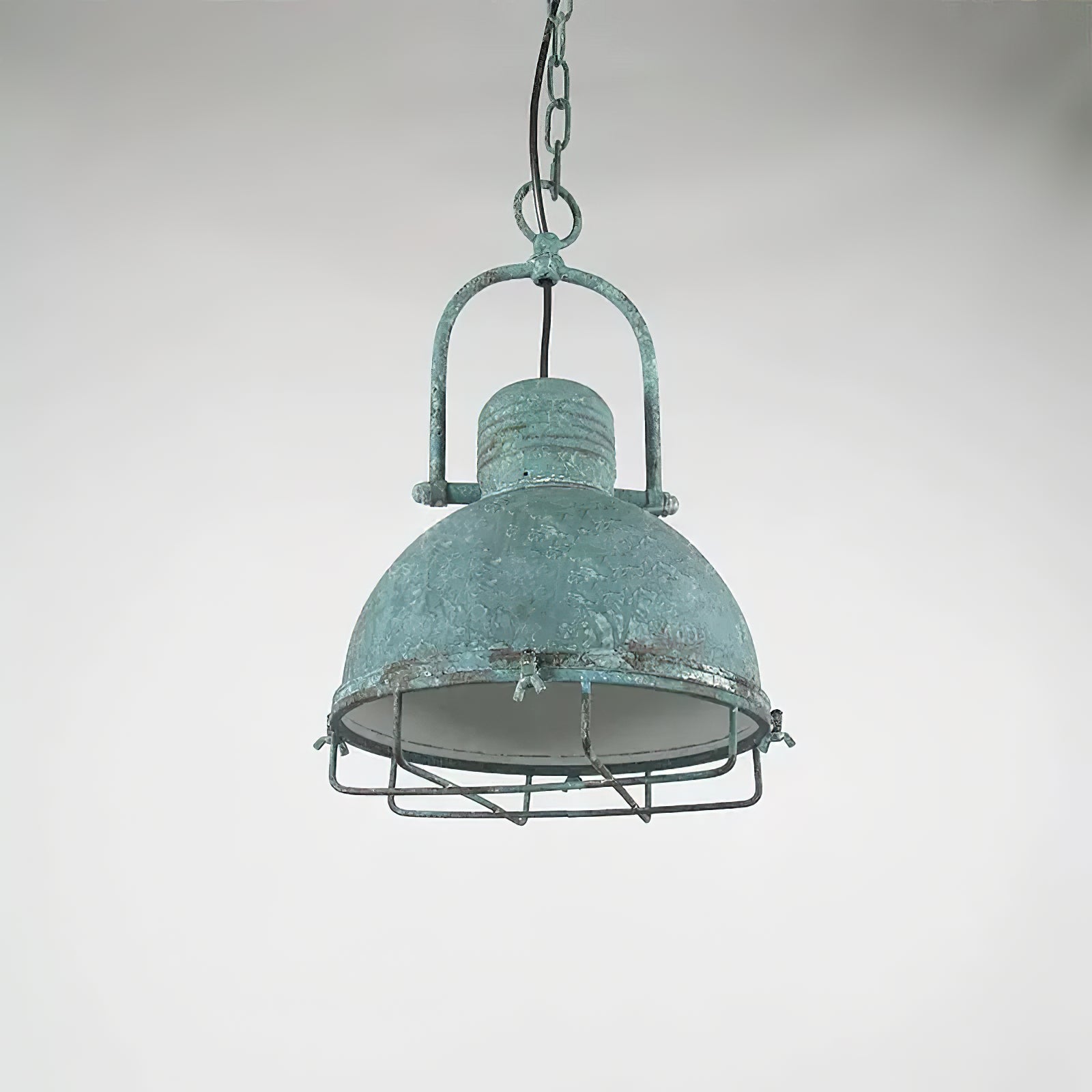 Hopedale Pendant Light — Single Bulb, Domed Shade