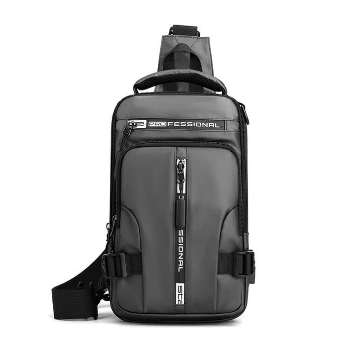 Vodotěsná crossbody taška AeroCarry — prostorné přihrádky - Desfino