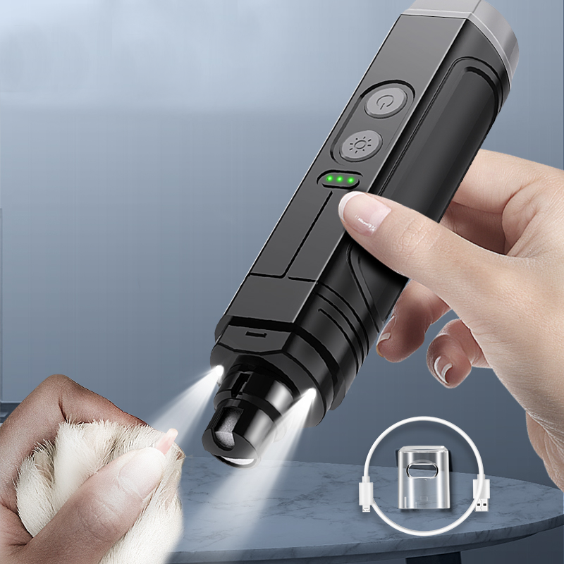 LumaPaw Pro LED Electric Nail Clipper — USB Rechargeable, Gradual - Desfino