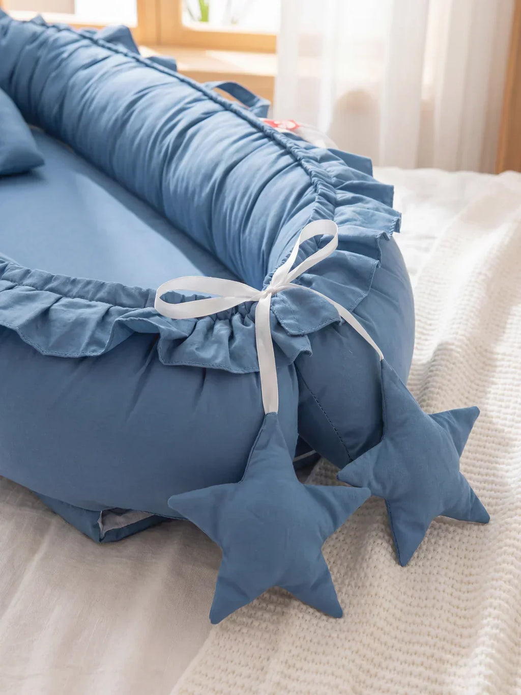Übergangsliege für Babyschlaf – gebogene, sichere Unterstützung