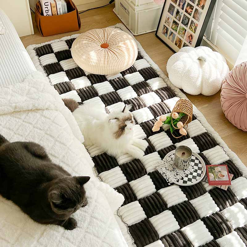 NovaNest Washable Chenille Pet Mat — Soft, Cozy Comfort - Desfino