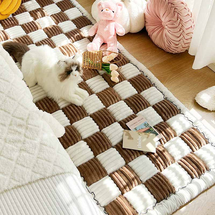 NovaNest Washable Chenille Pet Mat — Soft, Cozy Comfort - Desfino