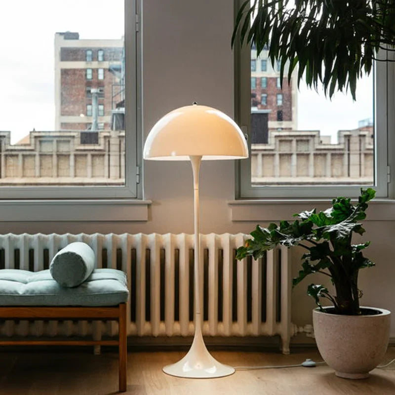 Aurora LED-Pilz-Stehlampe — Skandinavisches Ambientelicht | Desfino