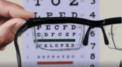 VarioSight-Brille mit einstellbarer Stärke — -6.00 bis +3.00 Dioptrien, Unisex - Desfino