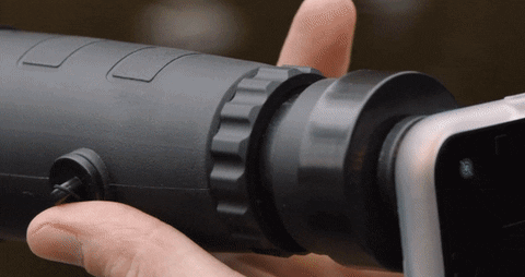 Arden Kompakt 600x HD-Ultra-Zoom-Monokular – Wetterfest, mehrfach vergütete Optik