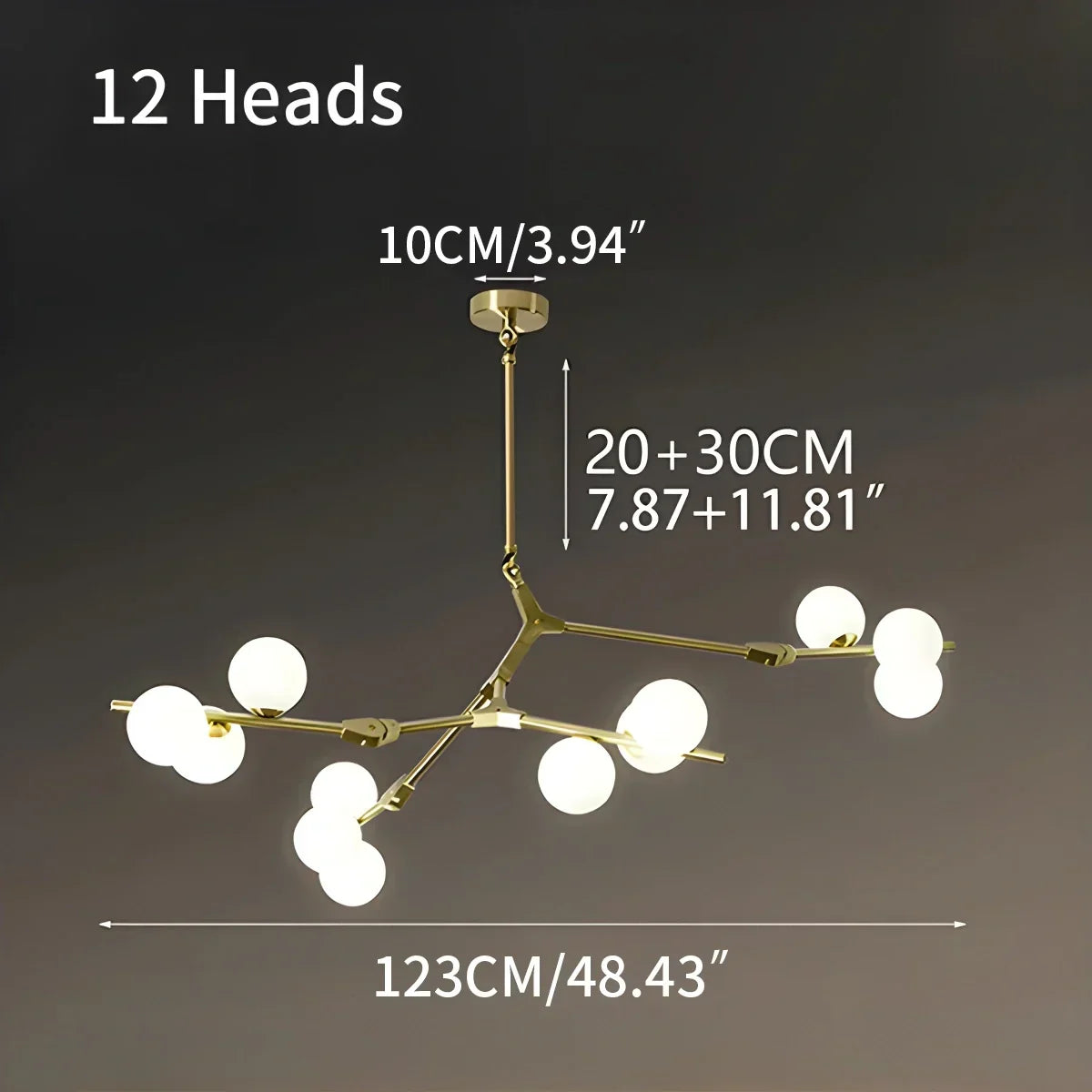 Nordic Magic Bean Chandelier for Dining Area | Desfino