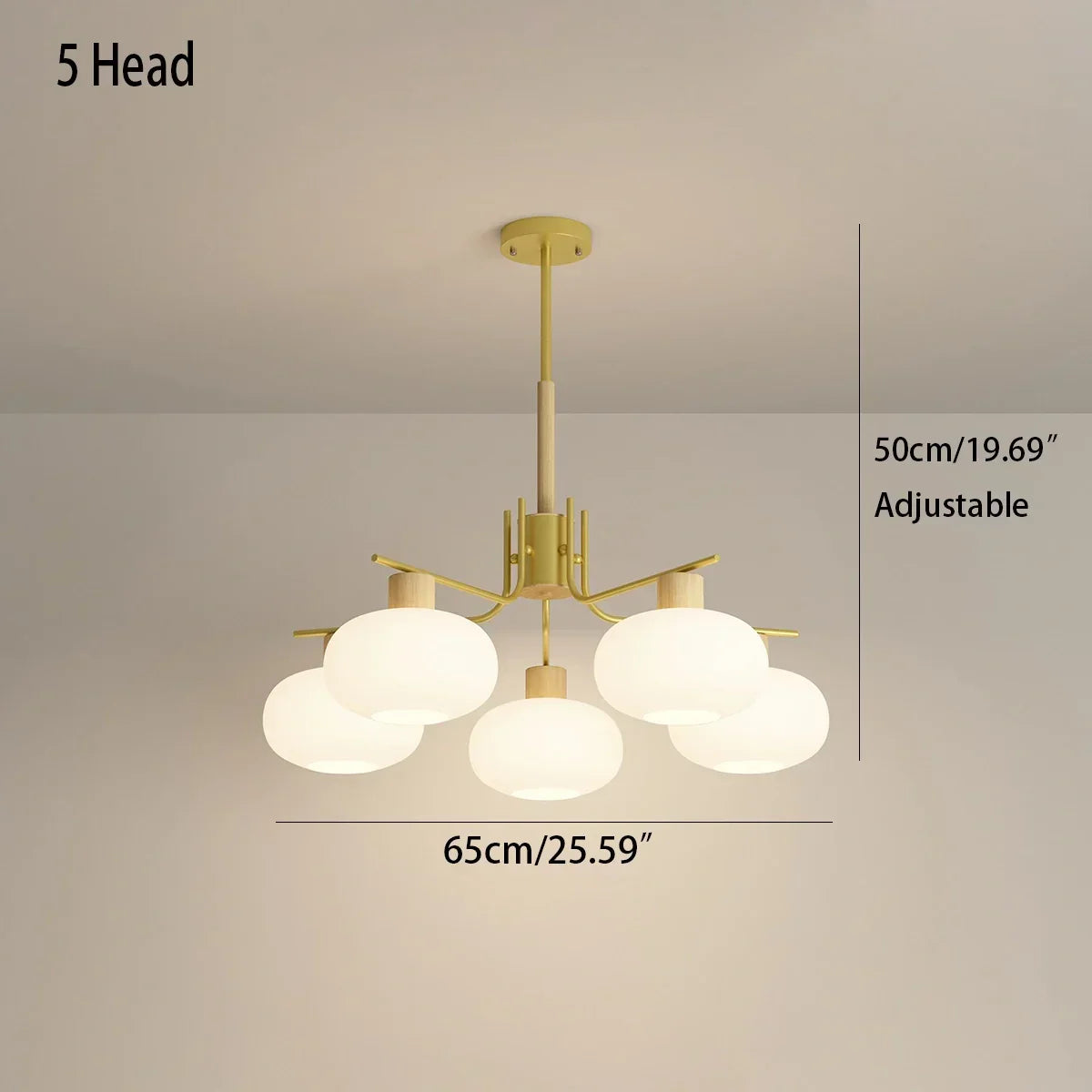 Pastoral American Retro Flower Chandelier | Desfino