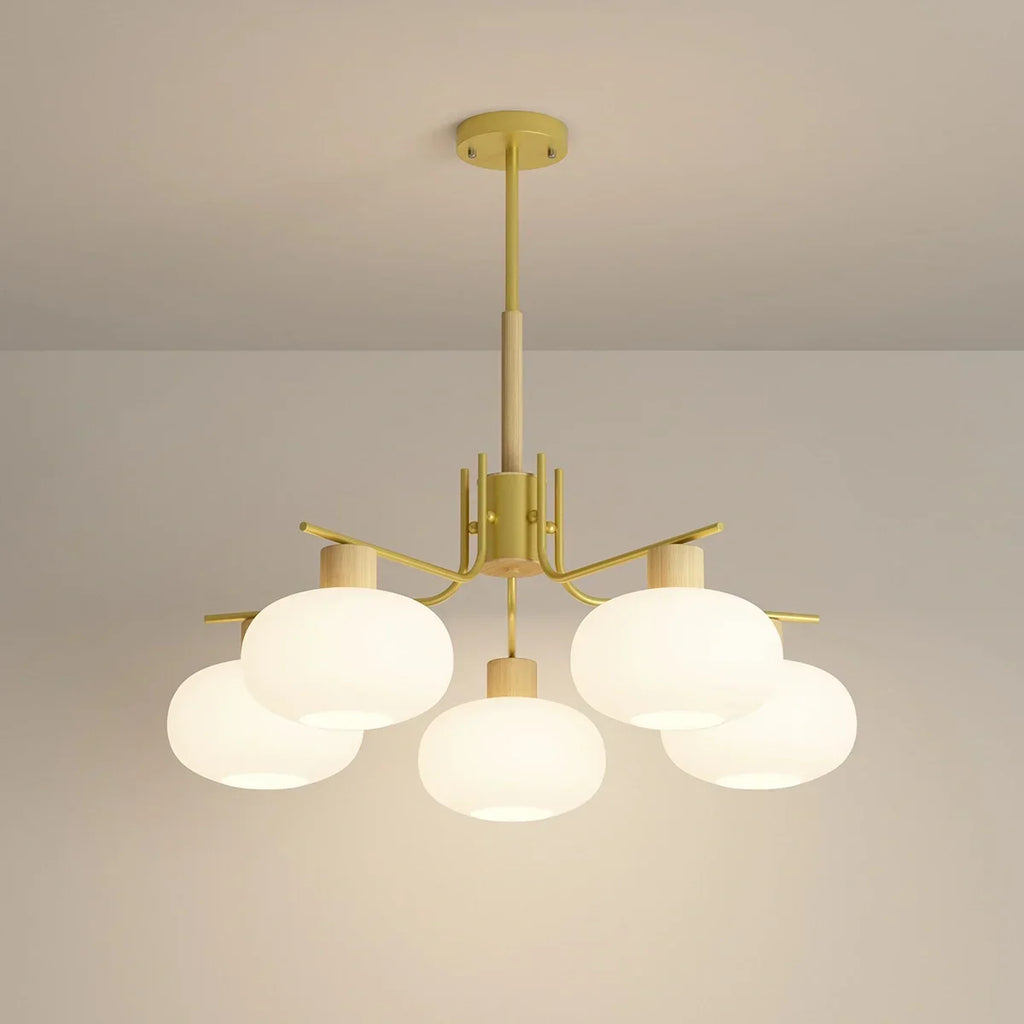 Pastoral American Retro Flower Chandelier | Desfino