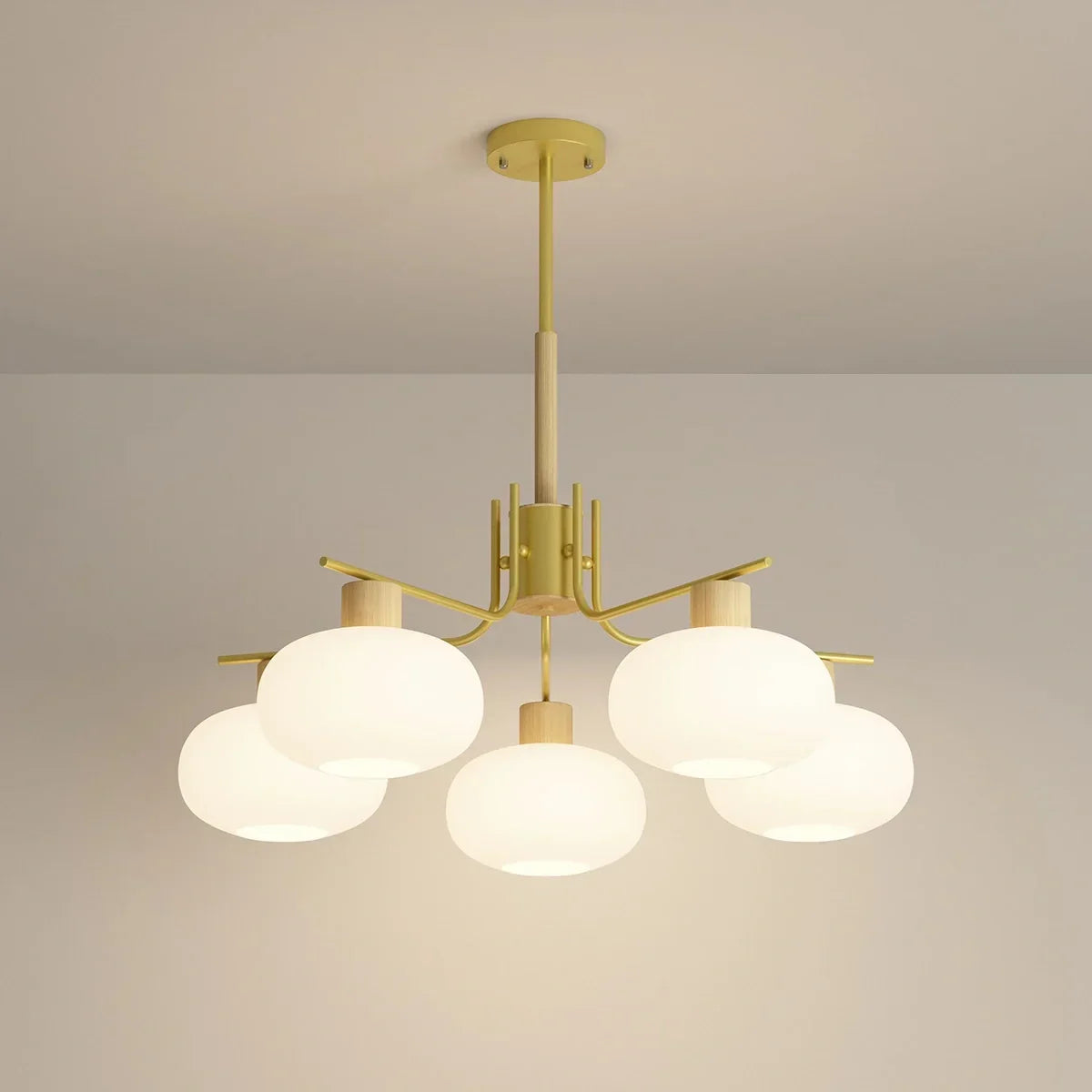 Pastoral American Retro Flower Chandelier | Desfino