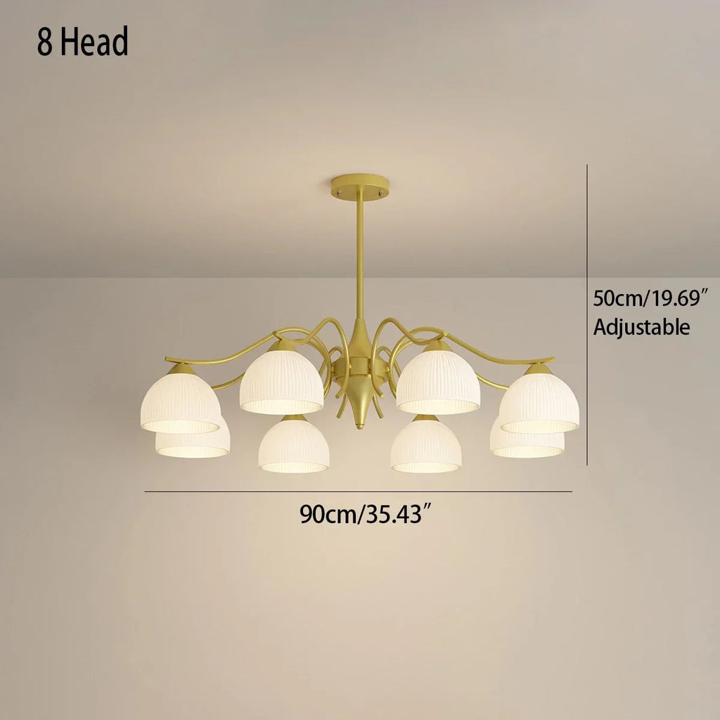 French Pastoral Living Room Chandelier | Desfino