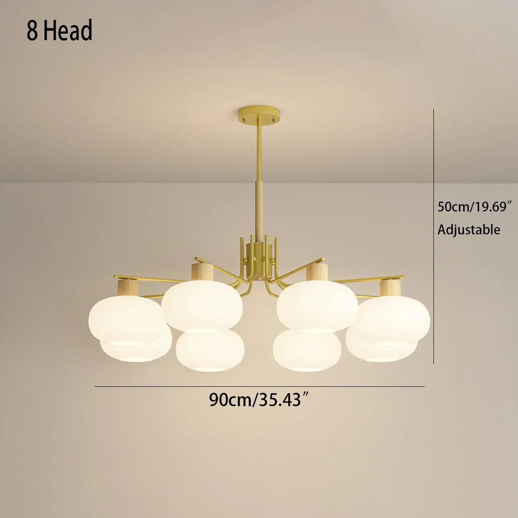 Pastoral American Retro Flower Chandelier | Desfino