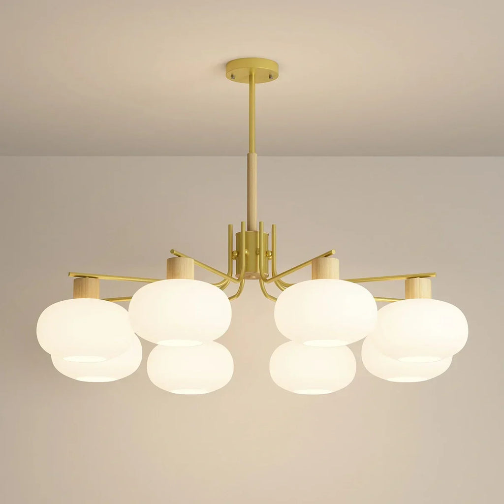 Pastoral American Retro Flower Chandelier | Desfino