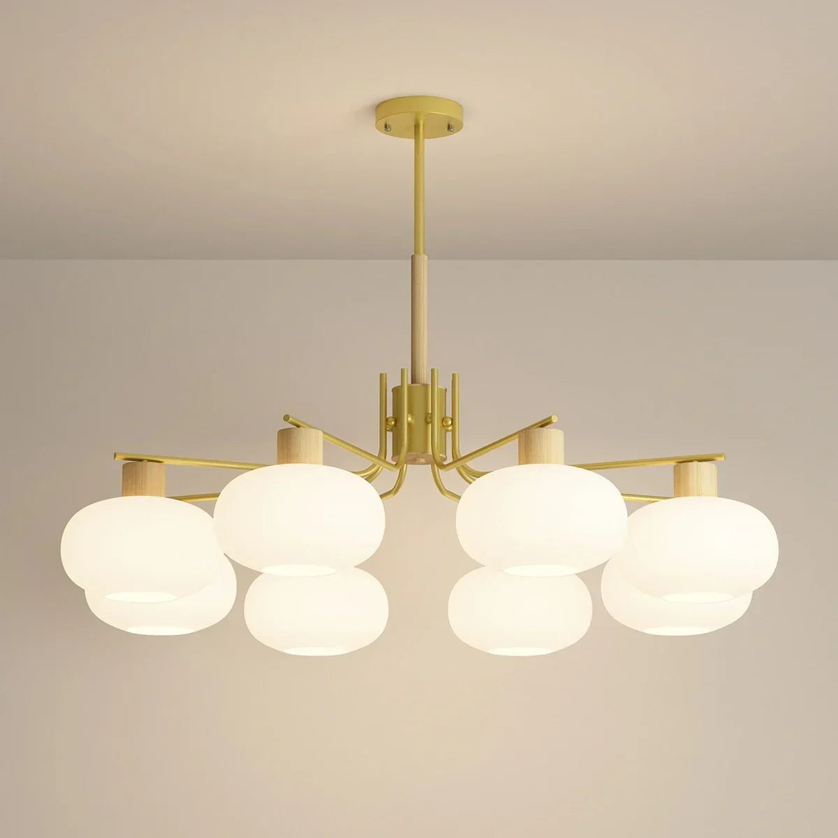Pastoral American Retro Flower Chandelier | Desfino
