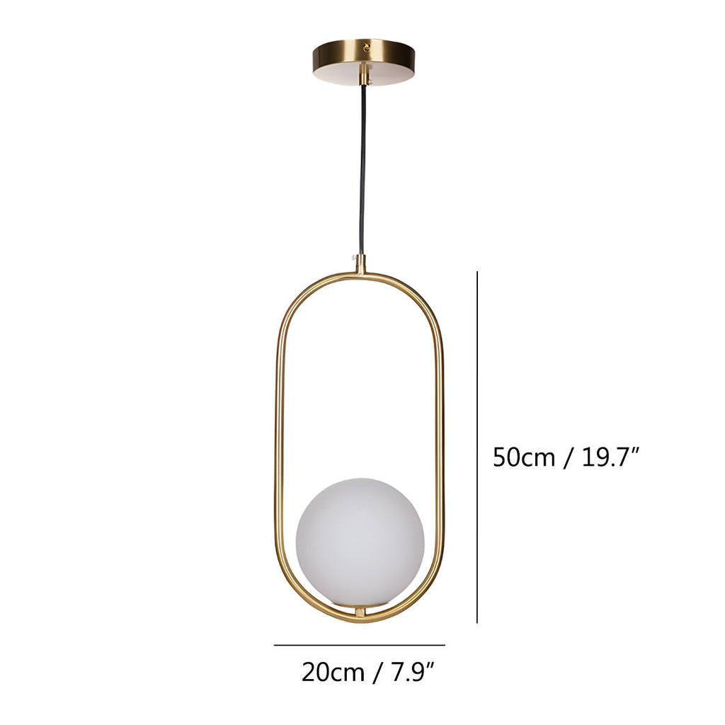 Mila Pendant Light Minimalist Lighting Fixture | Desfino